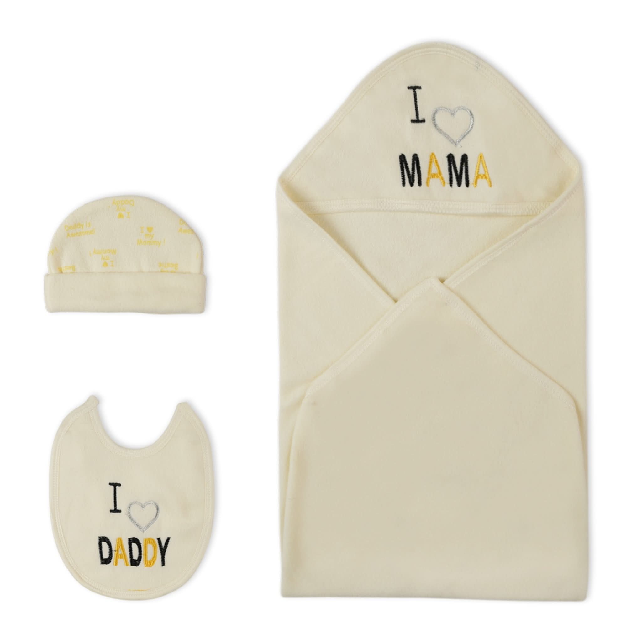 Newborn  5 Pcs Gift Set with Hanger, Newborn Gift Set, Chase Value, Chase Value