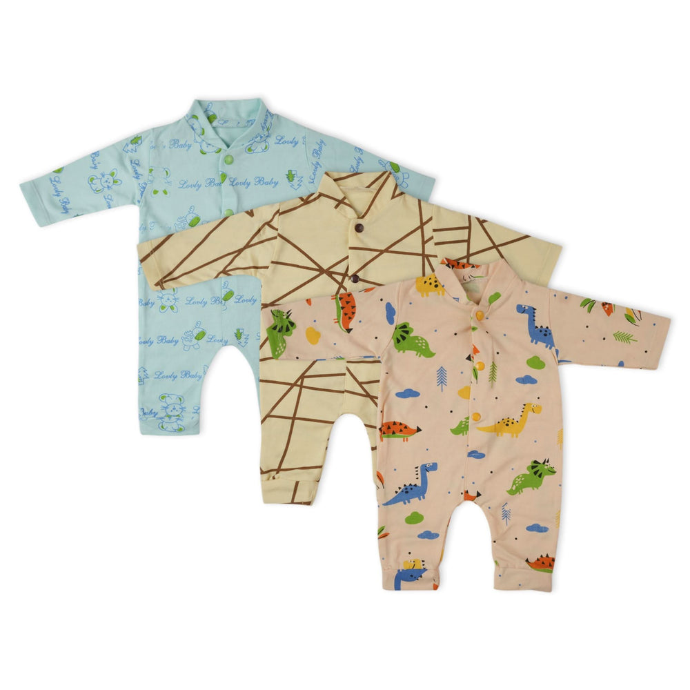 Newborn Full Sleeves  Romper Set, Newborn Boys Rompers, Chase Value, Chase Value