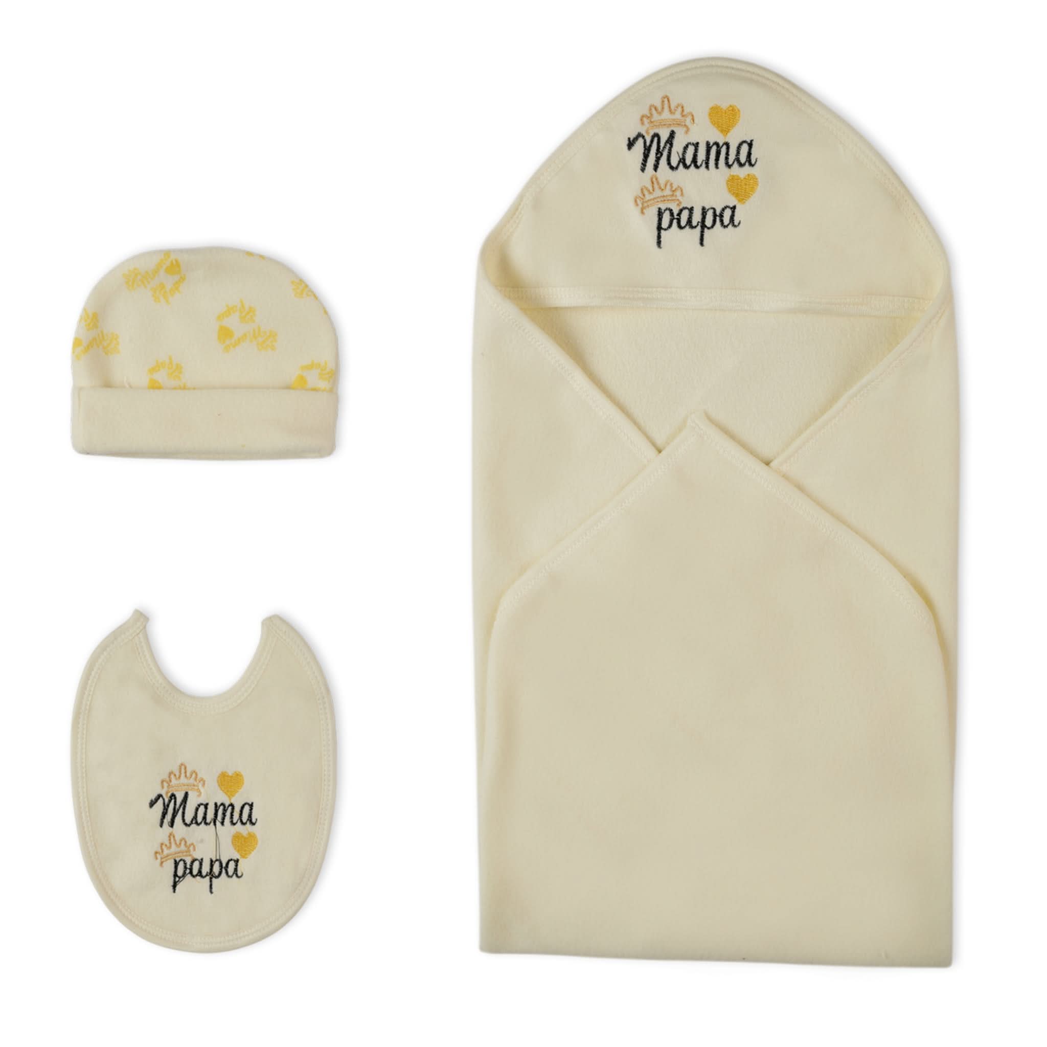 Newborn  5 Pcs Gift Set with Hanger, Newborn Gift Set, Chase Value, Chase Value