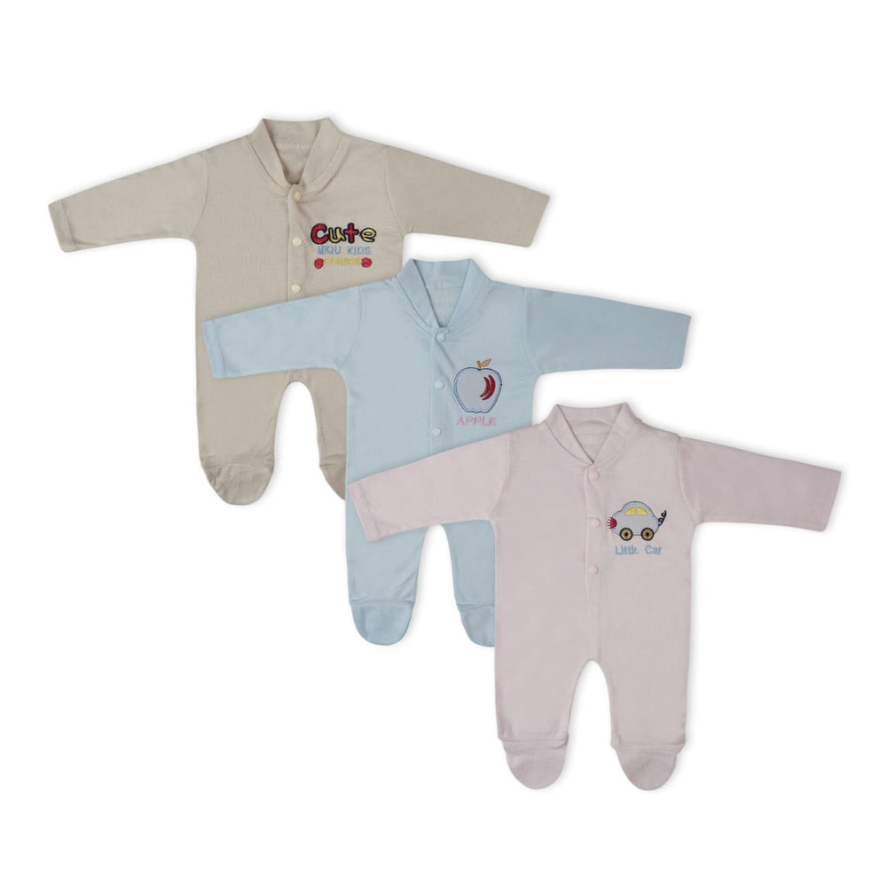 Newborn Full Sleeves  Romper Set, Newborn Boys Rompers, Chase Value, Chase Value
