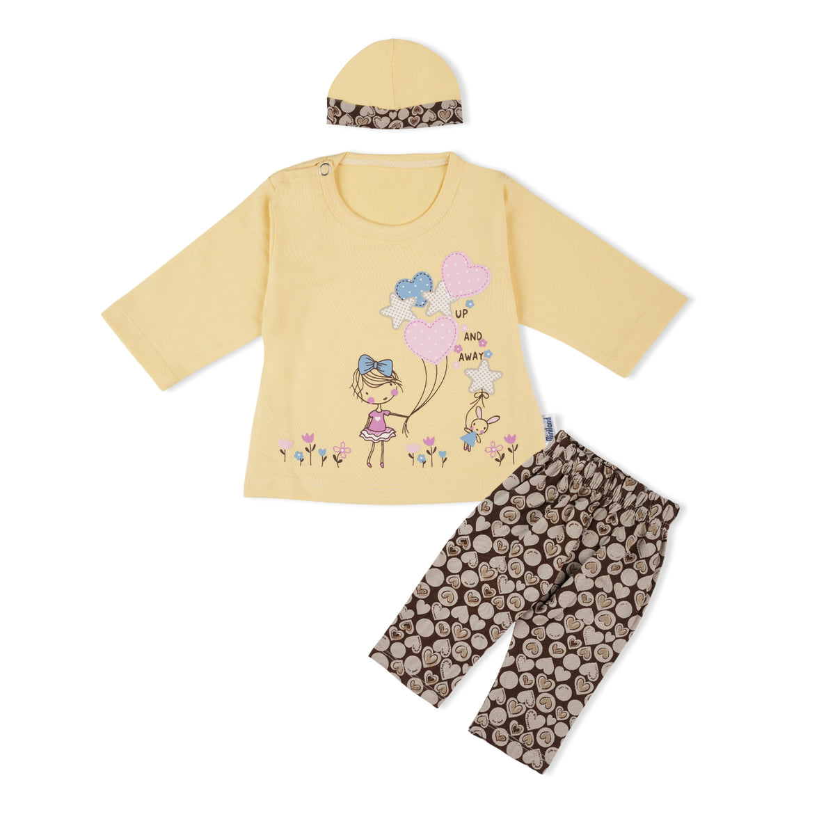 Newborn Girls Full Sleeves Suit, Newborn Girls Sets & Suits, Chase Value, Chase Value