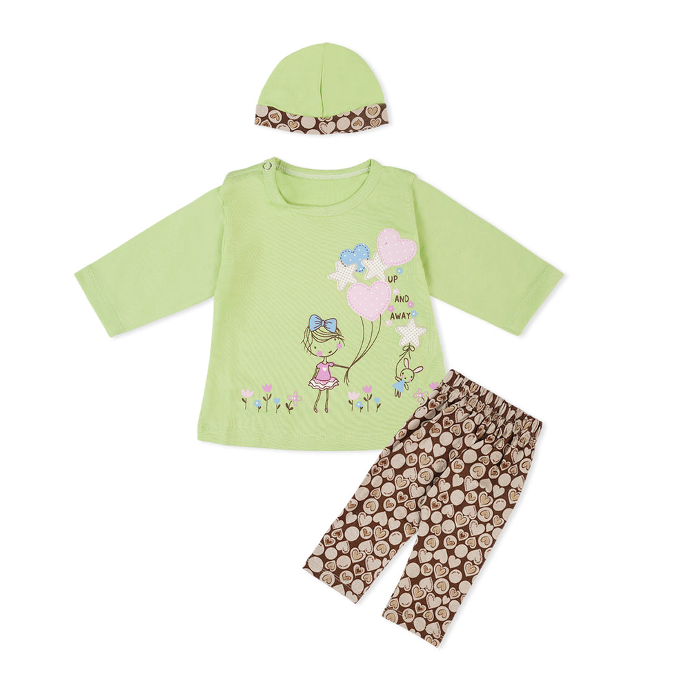 Newborn Girls Full Sleeves Suit, Newborn Girls Sets & Suits, Chase Value, Chase Value