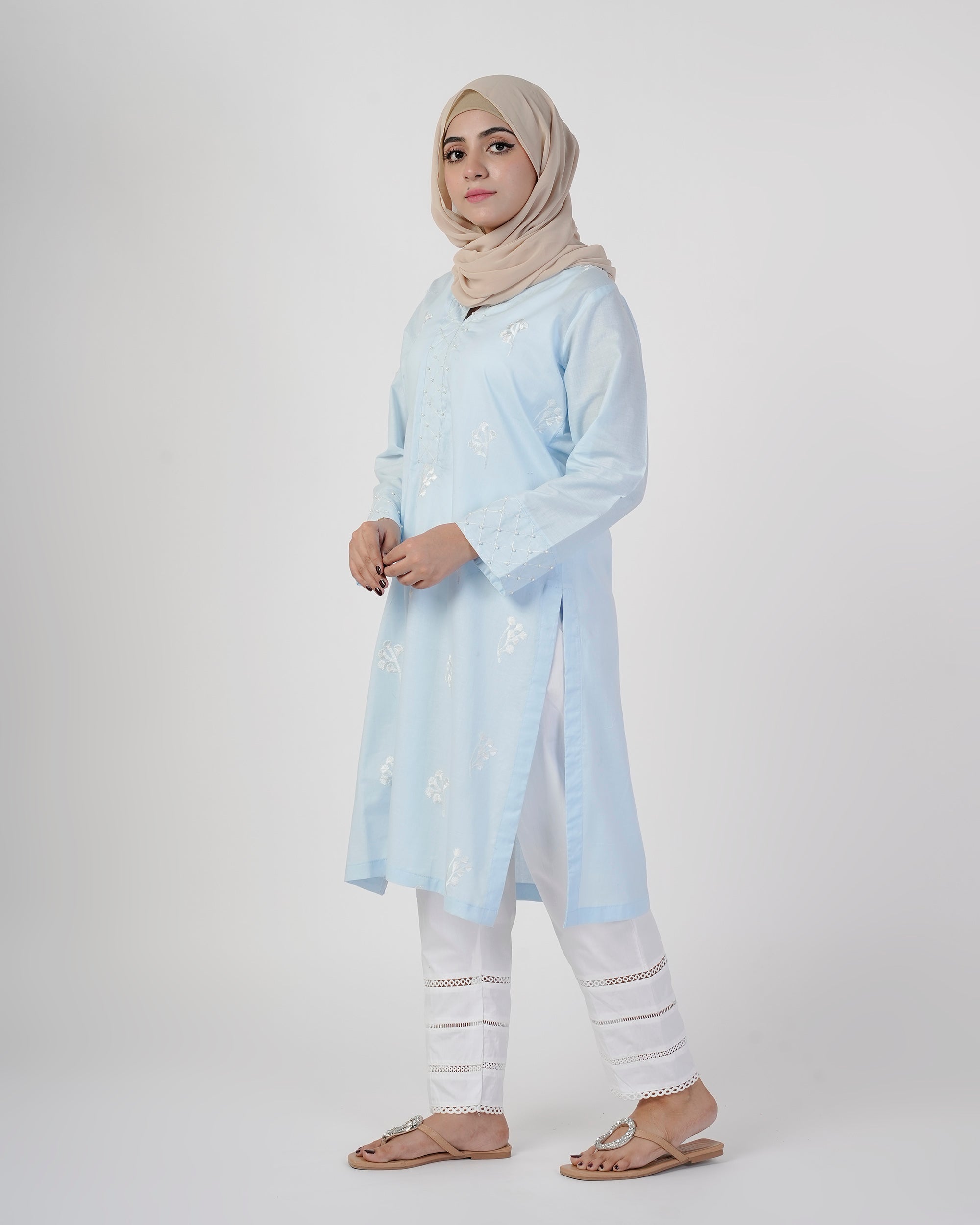 Valuables Women Embroidered Kurti, Women Ready Kurtis, Chase Value, Chase Value