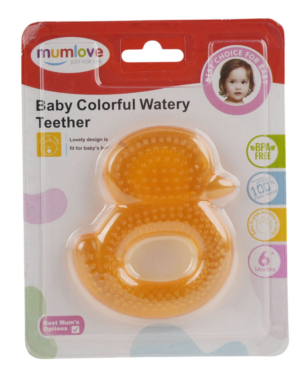 Mum Love Watery Teether, Feeding Supplies, Mum love, Chase Value