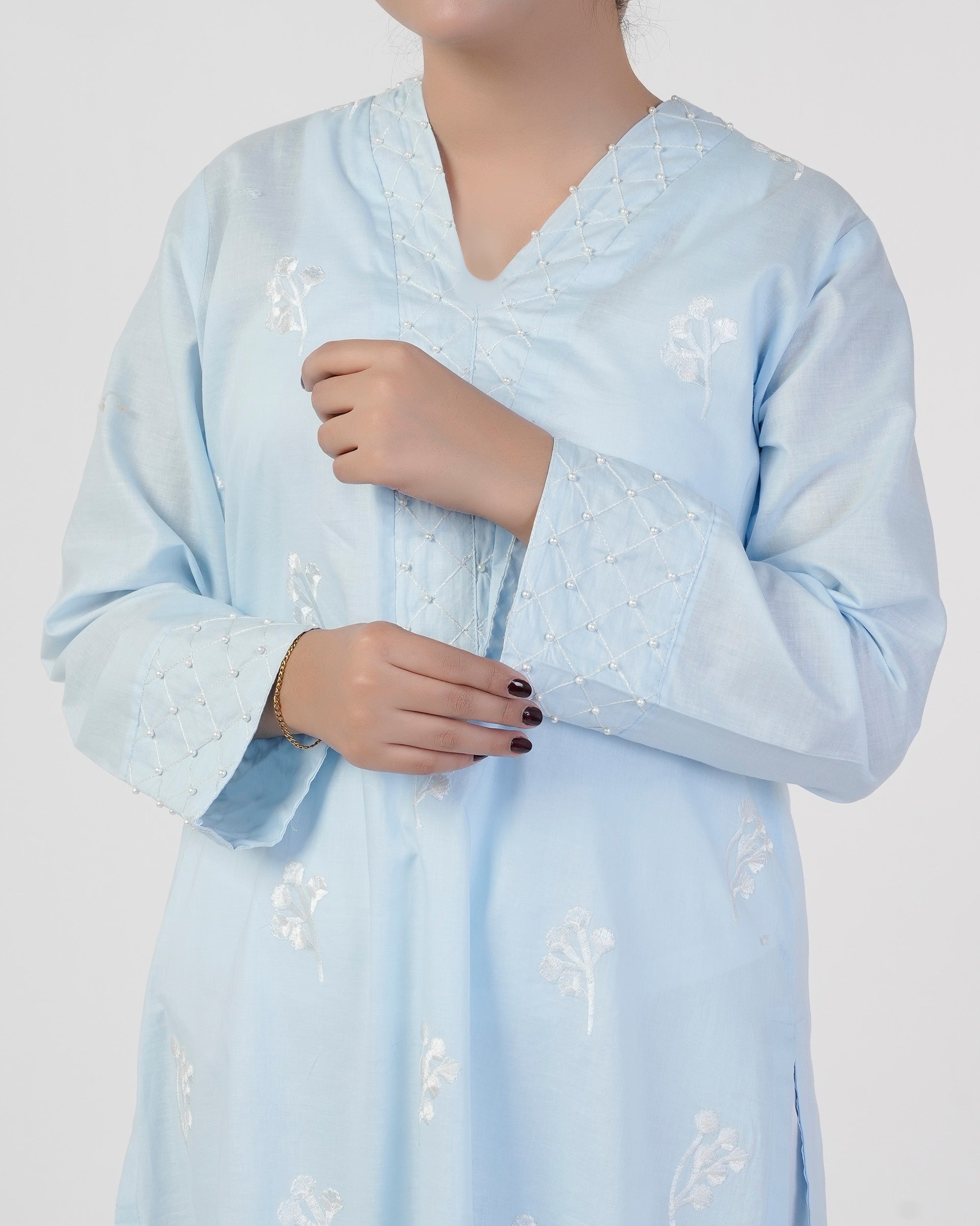 Valuables Women Embroidered Kurti, Women Ready Kurtis, Chase Value, Chase Value