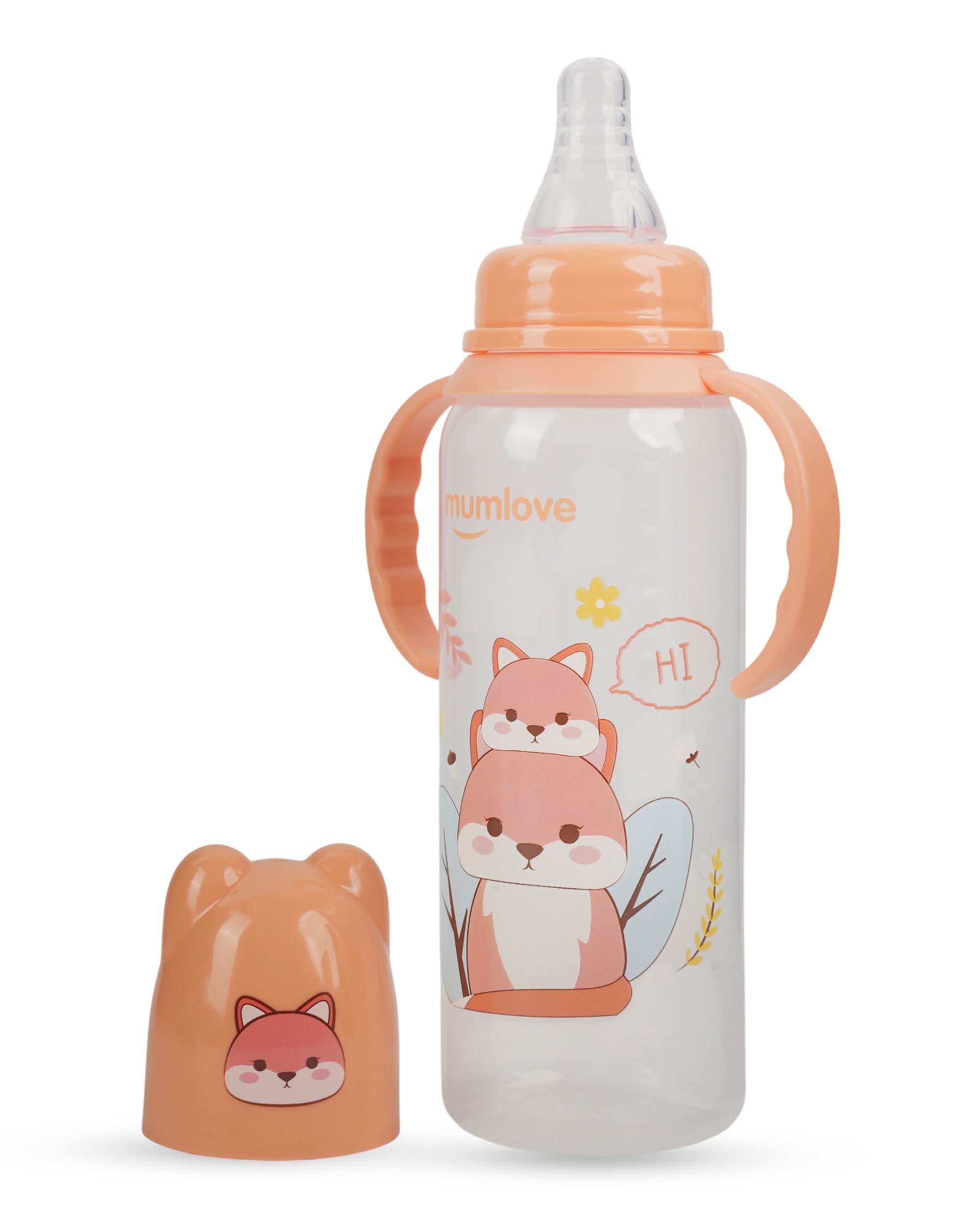 Mum Love Cute Bear Feeding Bottle (250ml), Feeding Supplies, Mum love, Chase Value