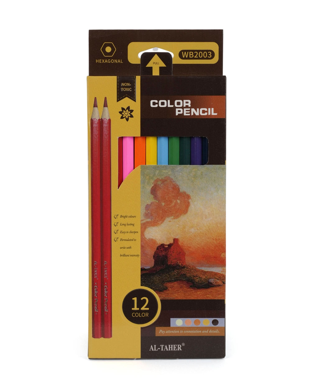 Color Pencil 12Pcs, Coloring Tools, Chase Value, Chase Value