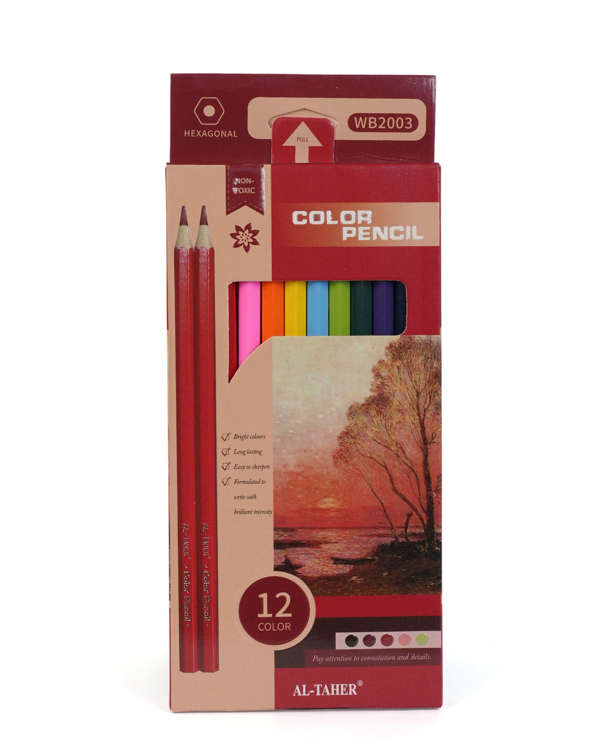 Color Pencil 12Pcs, Coloring Tools, Chase Value, Chase Value