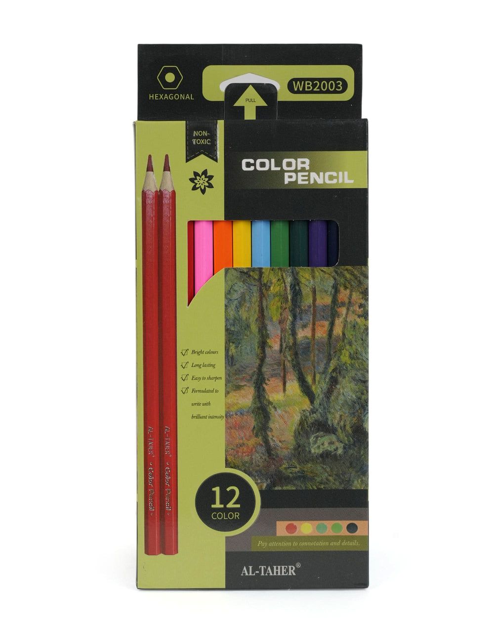Color Pencil 12Pcs, Coloring Tools, Chase Value, Chase Value