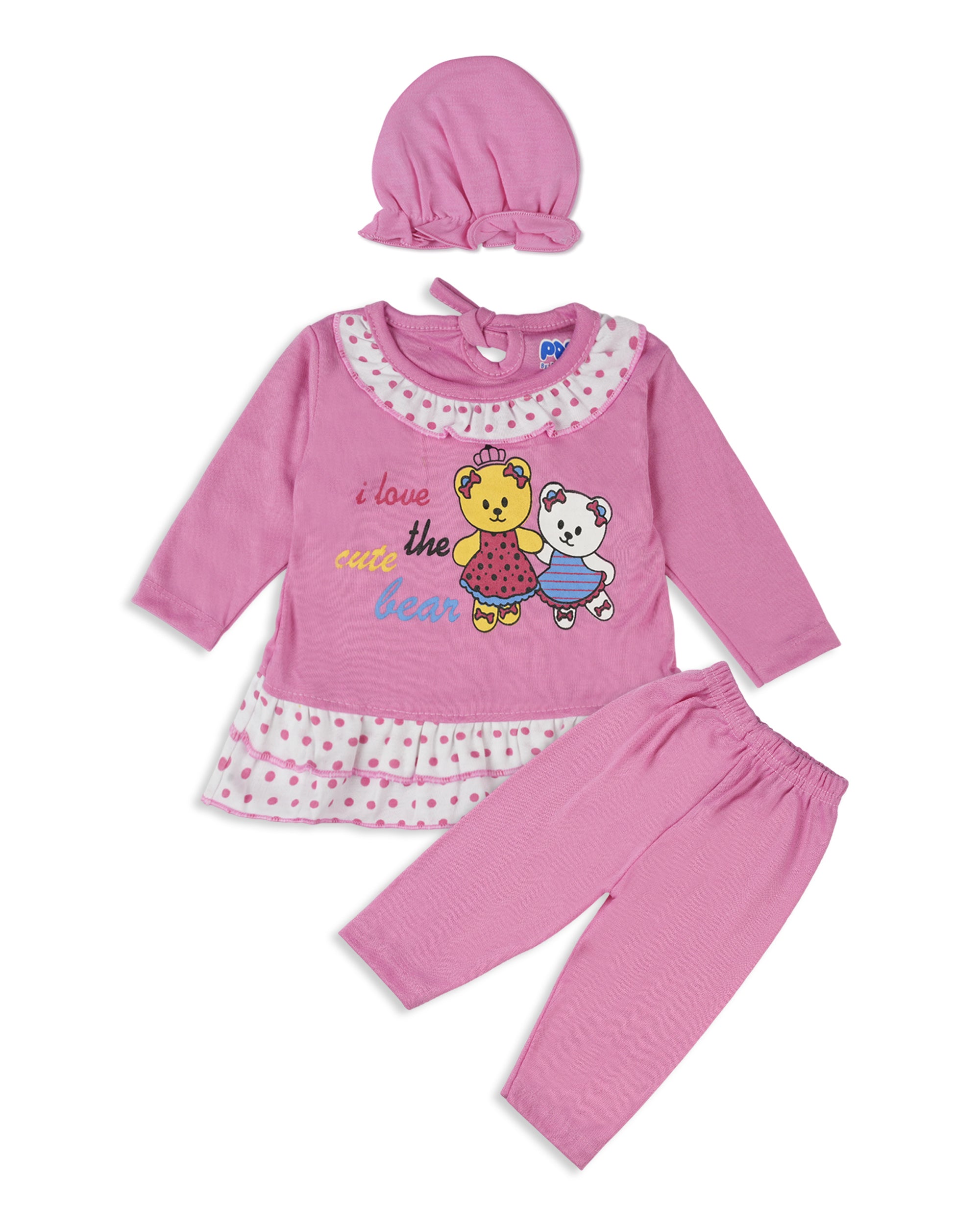 Newborn Girls Full Sleeves Suit, Newborn Girls Sets & Suits, Chase Value, Chase Value