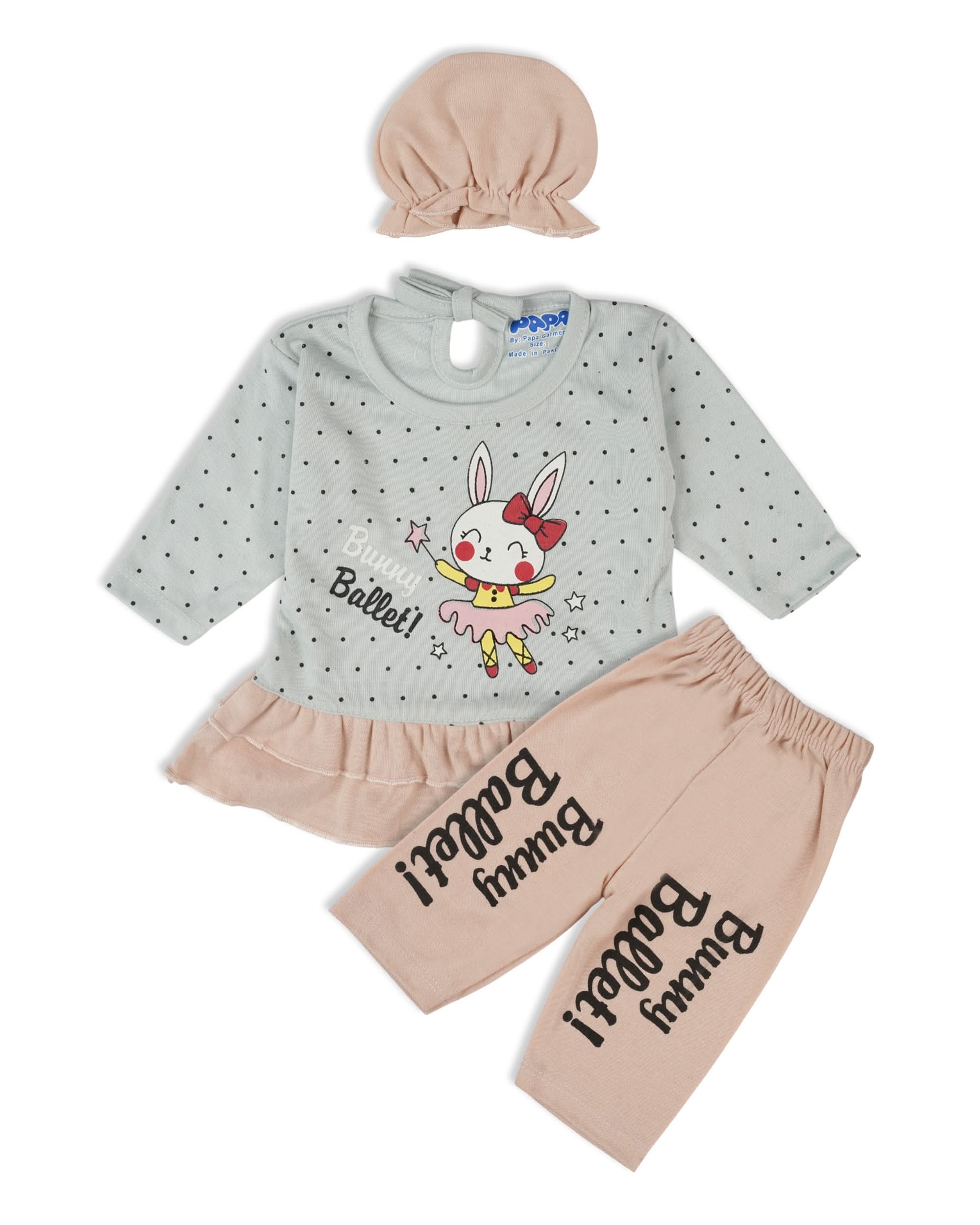 Newborn Girls’ Suit – Full Sleeves, Newborn Girls Sets & Suits, Chase Value, Chase Value