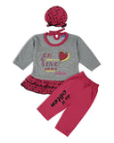 Newborn Girls’ Suit – Full Sleeves, Newborn Girls Sets & Suits, Chase Value, Chase Value