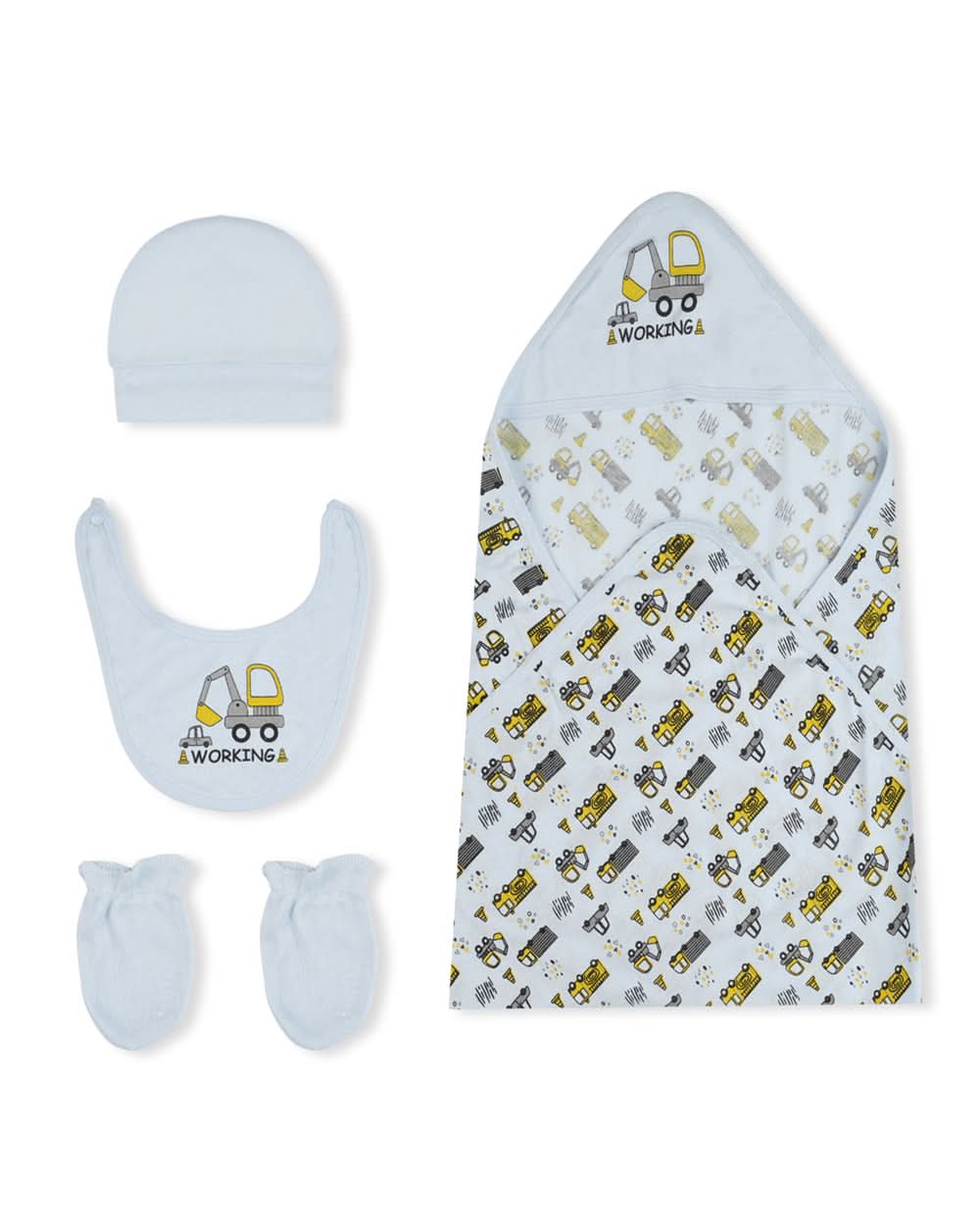 Valuable Newborn Boys Full Sleeves 7Pcs Gift Set, Newborn Gift Set, Chase Value, Chase Value