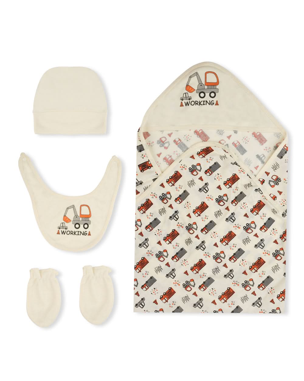 Valuable Newborn Boys Full Sleeves 7Pcs Gift Set, Newborn Gift Set, Chase Value, Chase Value