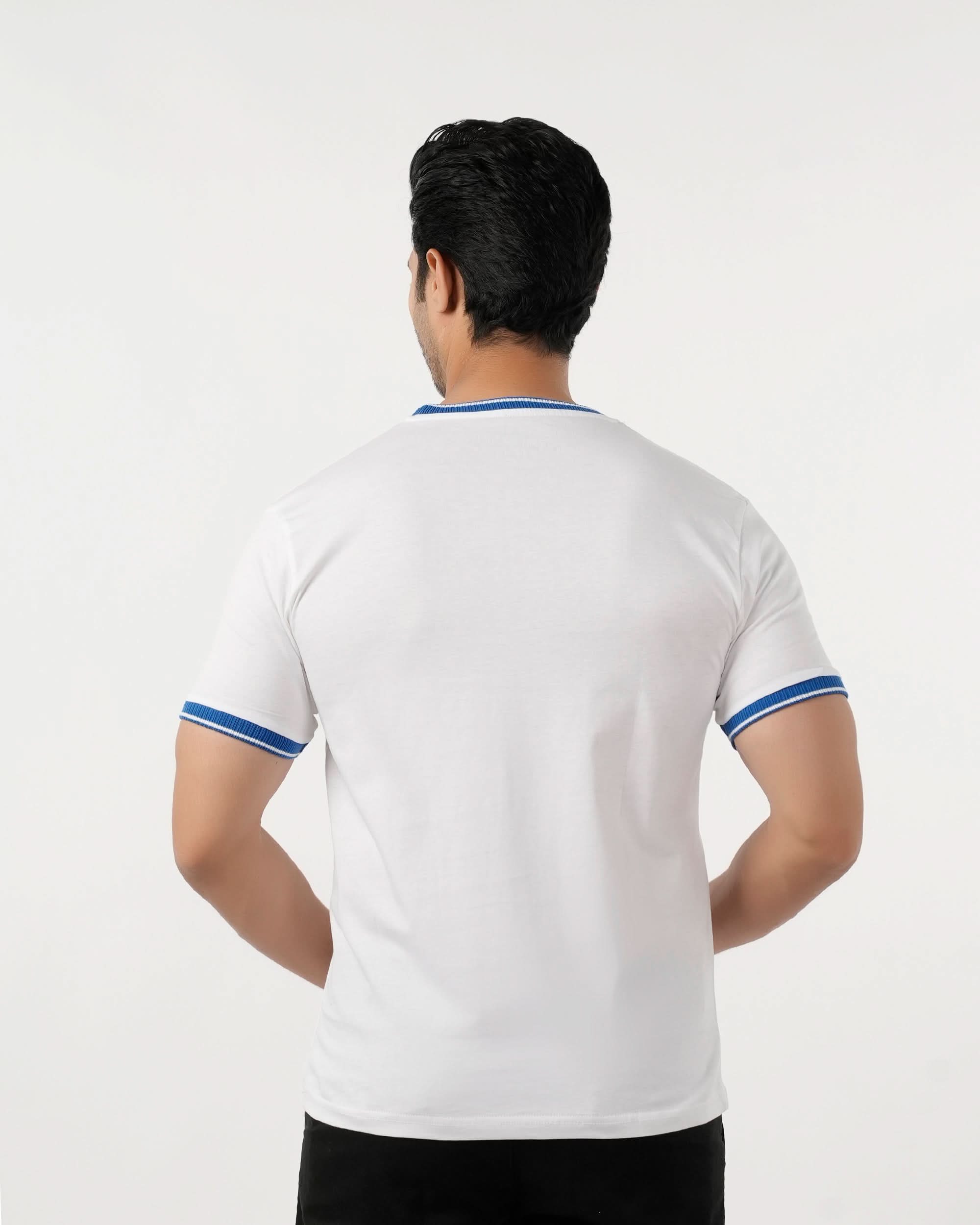 Eminent Men's Half Sleeves T-Shirt - White, Men's T-Shirts & Polos, Eminent, Chase Value