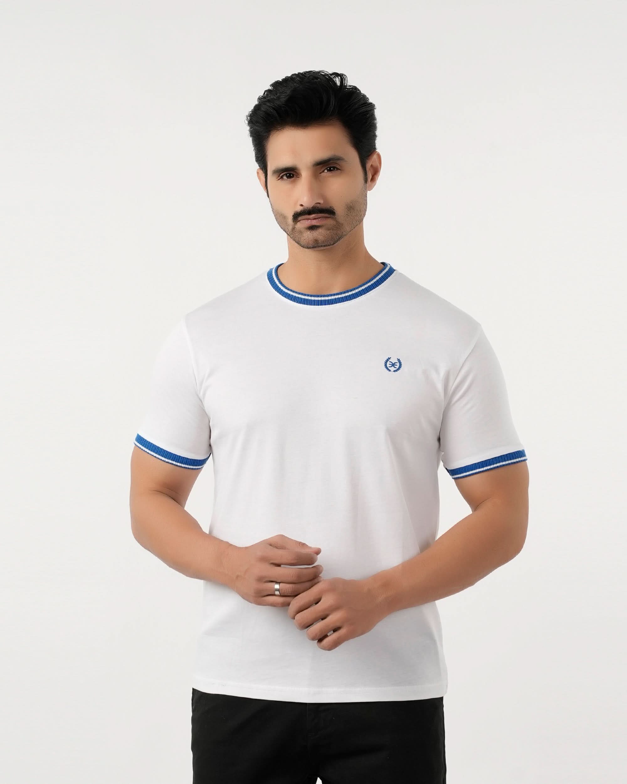 Eminent Men's Half Sleeves T-Shirt - White, Men's T-Shirts & Polos, Eminent, Chase Value