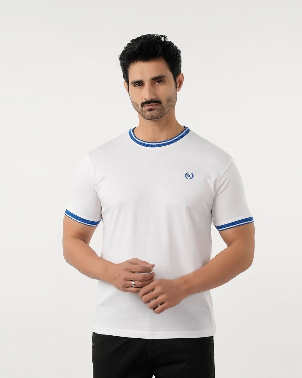 Eminent Men's Half Sleeves T-Shirt - White, Men's T-Shirts & Polos, Eminent, Chase Value