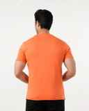 Eminent Men's Round Neck Half Sleeves Printed T-Shirt - Harvest Plum, Men's T-Shirts & Polos, Eminent, Chase Value