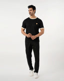 Eminent Men's Half Sleeves T-Shirt - Black, Men's T-Shirts & Polos, Eminent, Chase Value