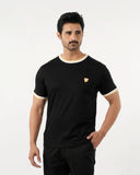 Eminent Men's Half Sleeves T-Shirt - Black, Men's T-Shirts & Polos, Eminent, Chase Value