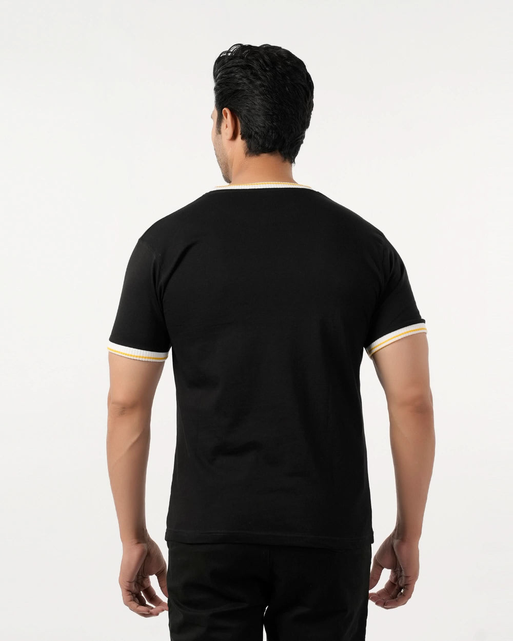 Eminent Men's Half Sleeves T-Shirt - Black, Men's T-Shirts & Polos, Eminent, Chase Value