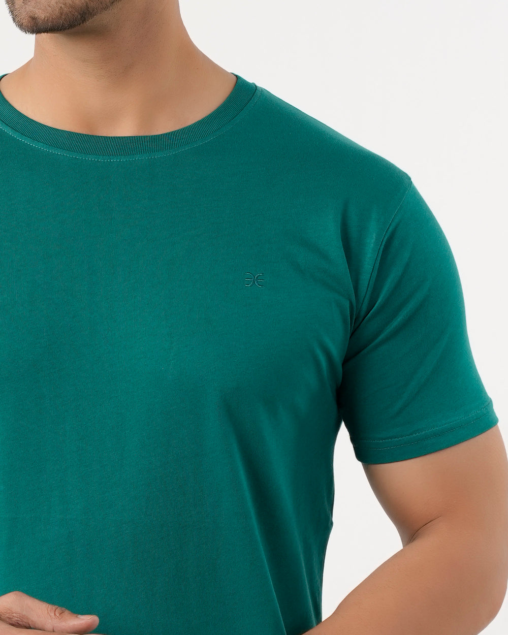 Eminent Men's Round Neck Half Sleeves T-Shirt - Forest Blue, Men's T-Shirts & Polos, Eminent, Chase Value