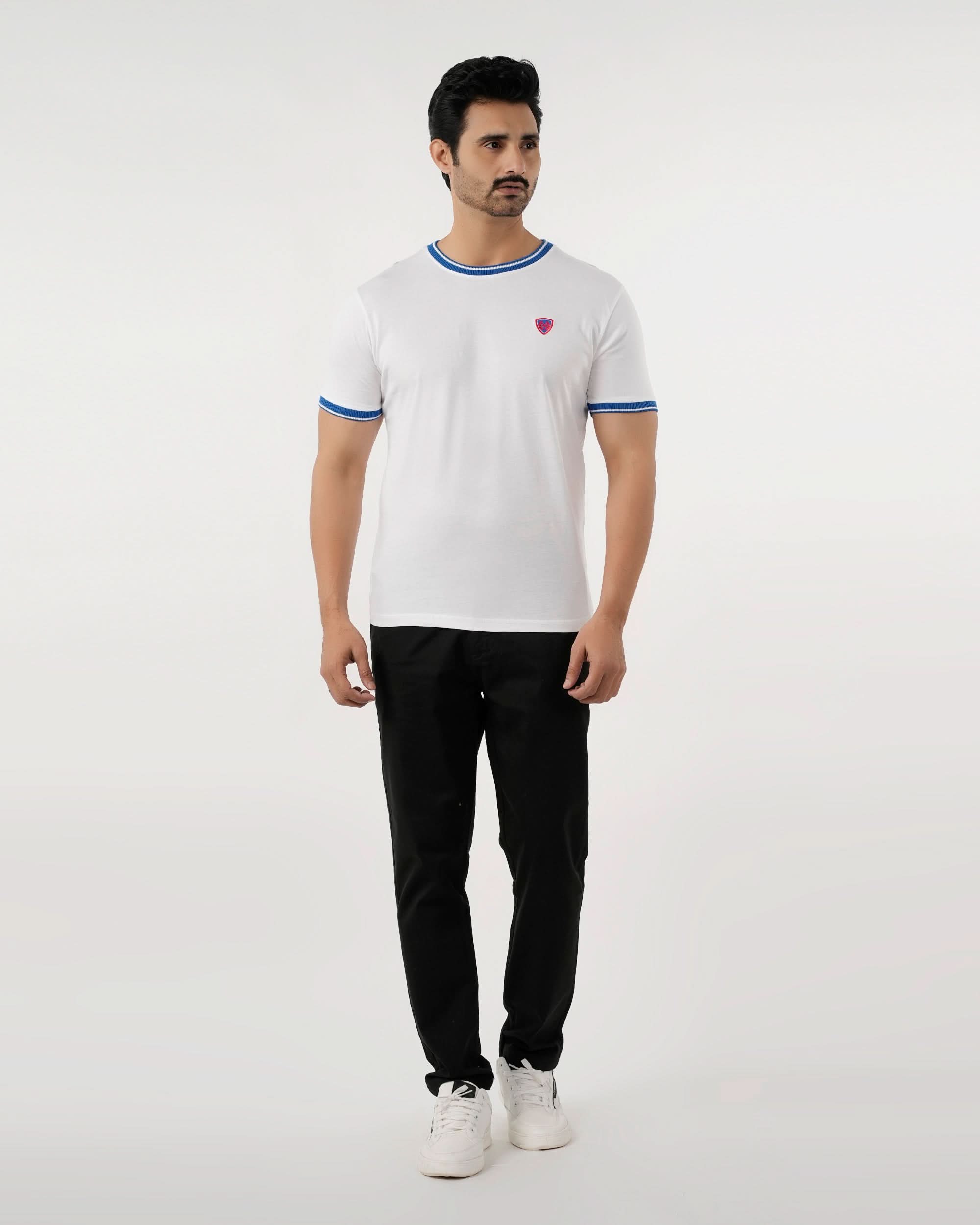 Eminent Men's Half Sleeves T-Shirt - White, Men's T-Shirts & Polos, Eminent, Chase Value