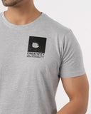Eminent Men's Round Neck Half Sleeves Printed T-Shirt - Ash Grey, Men's T-Shirts & Polos, Eminent, Chase Value