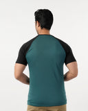 Eminent Men's Round Neck Half Sleeves Printed T-Shirt - Green, Men's T-Shirts & Polos, Eminent, Chase Value