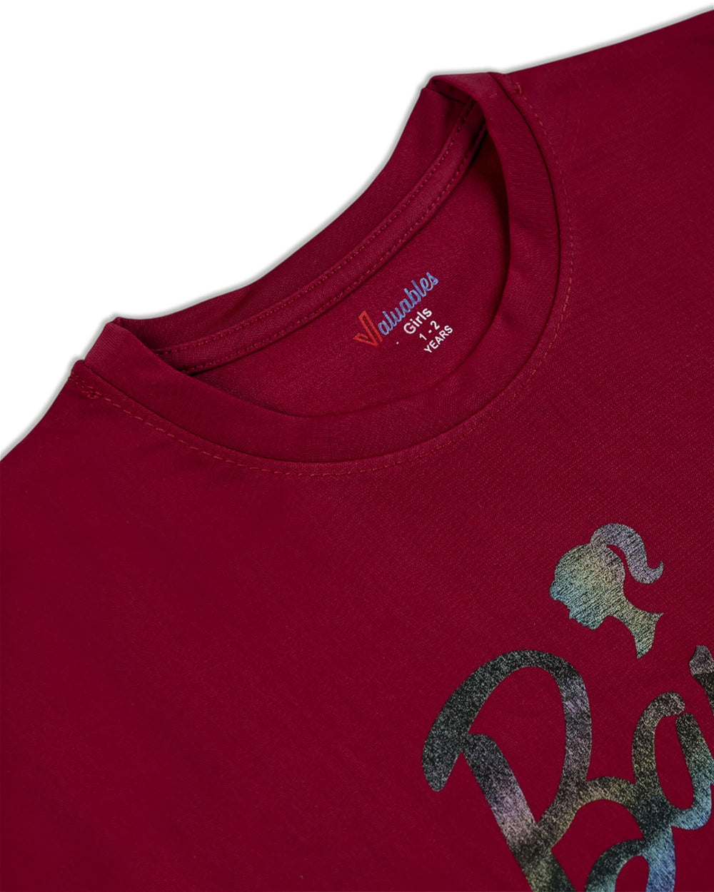 Valuables Girl’s Full Sleeves T-Shirt, Girls T-Shirts, Chase Value, Chase Value