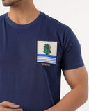Eminent Men's Round Neck Half Sleeves Printed T-Shirt - Navy Blue, Men's T-Shirts & Polos, Eminent, Chase Value