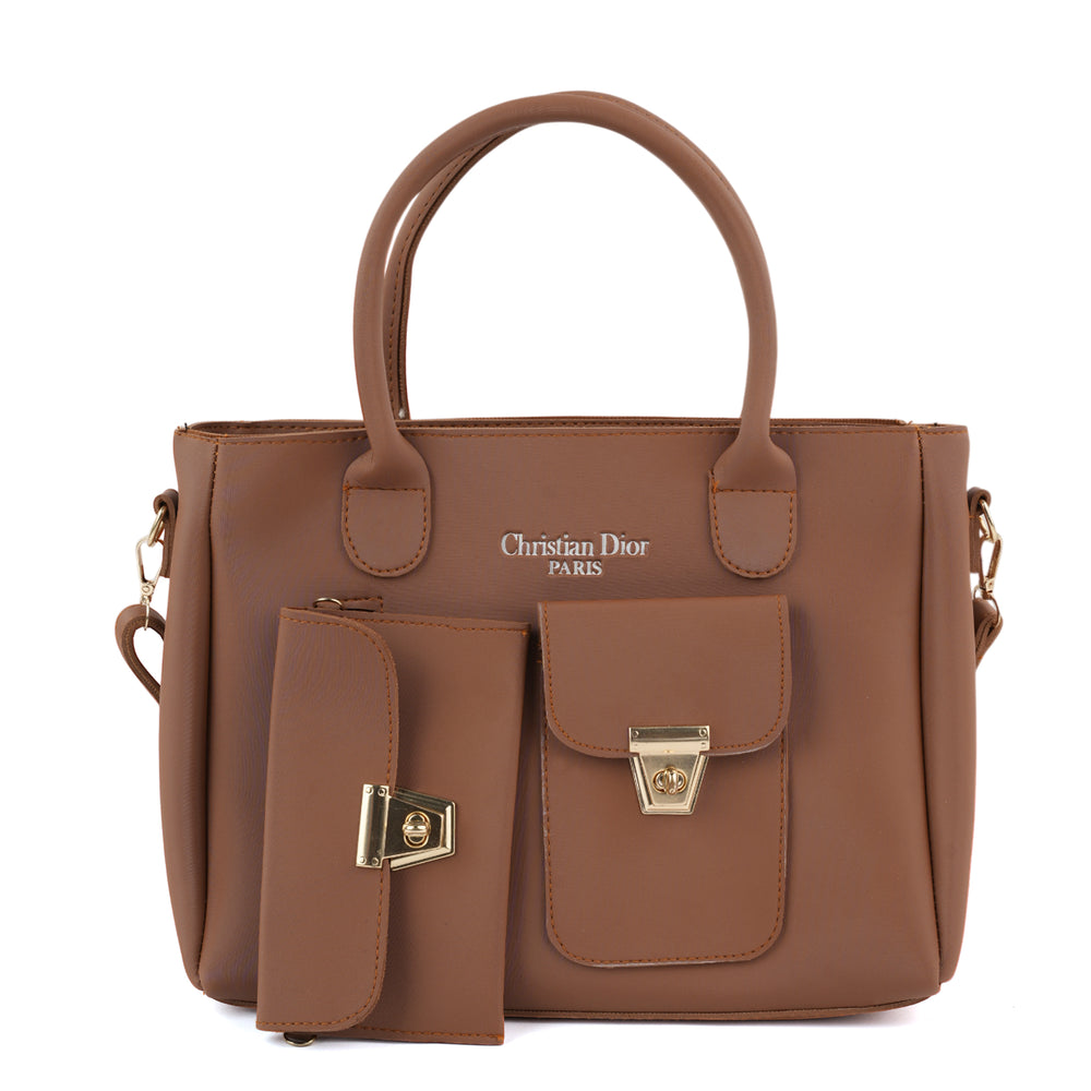 Women Shoulder Bag 2Pc Set, Women Bags, Chase Value, Chase Value