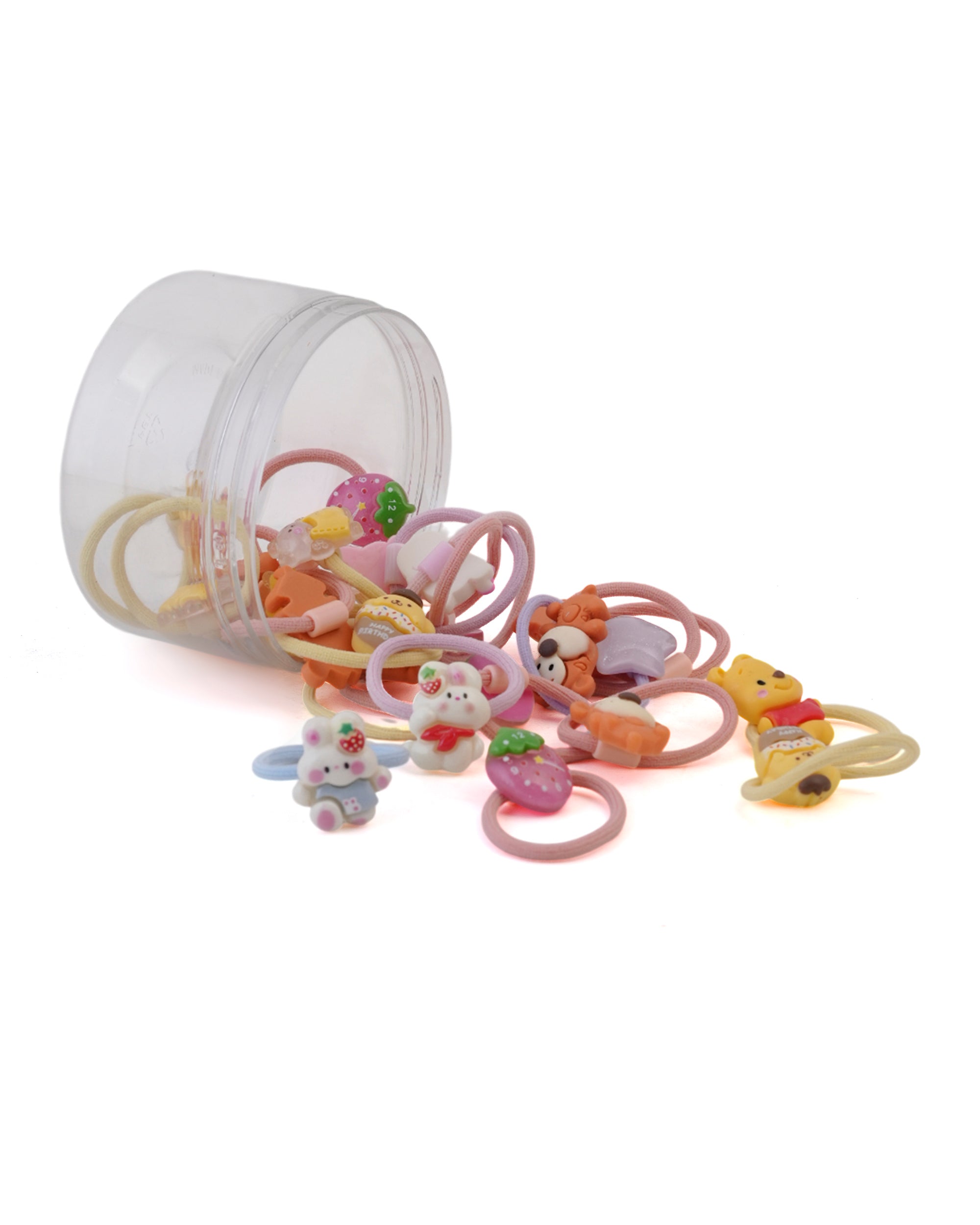 Hair Pony 24Pcs Box, Girls Hair Accessories, Chase Value, Chase Value
