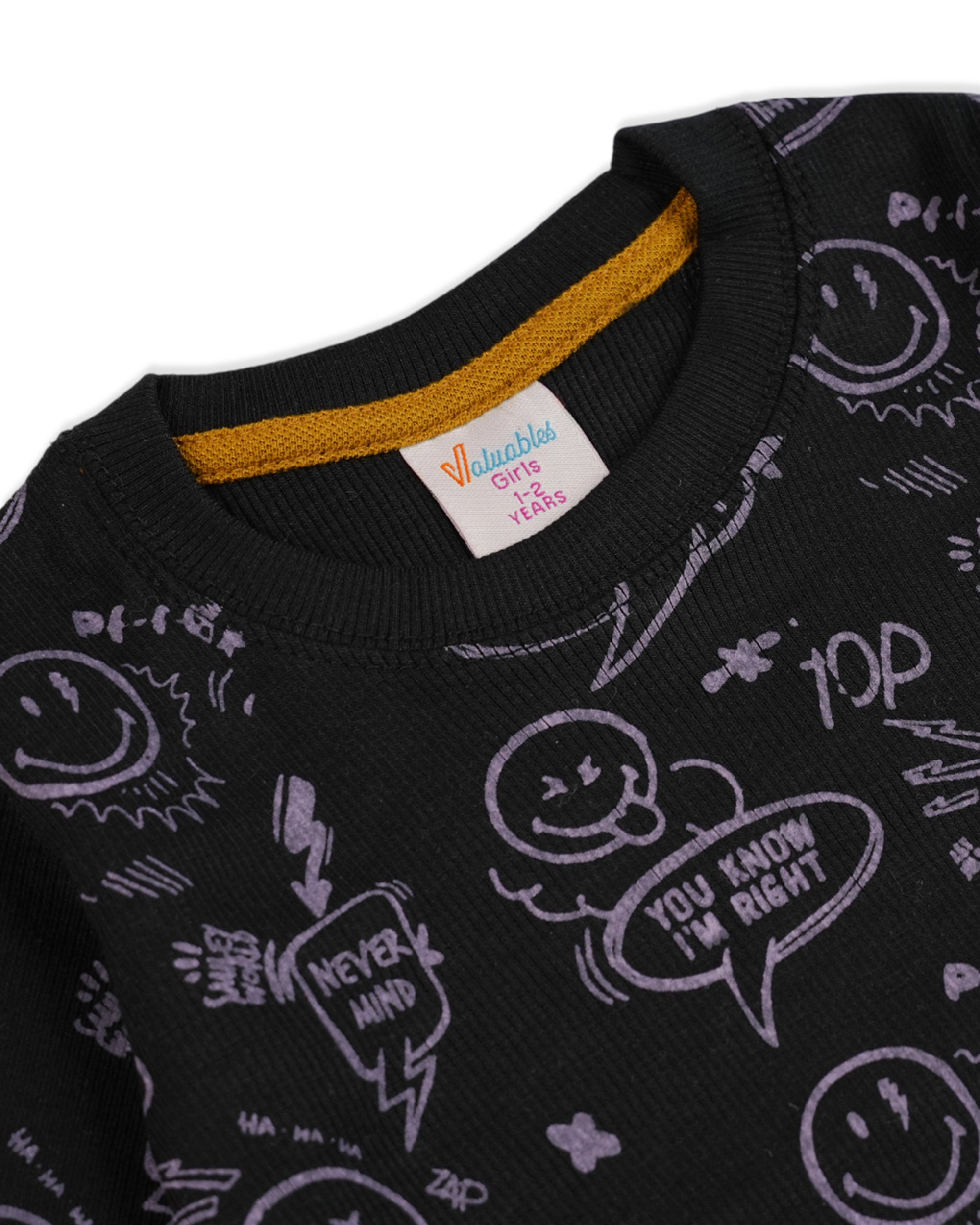 Valuables Girl’s Sweatshirt, Girls Hoodies & Sweat Shirts, Chase Value, Chase Value