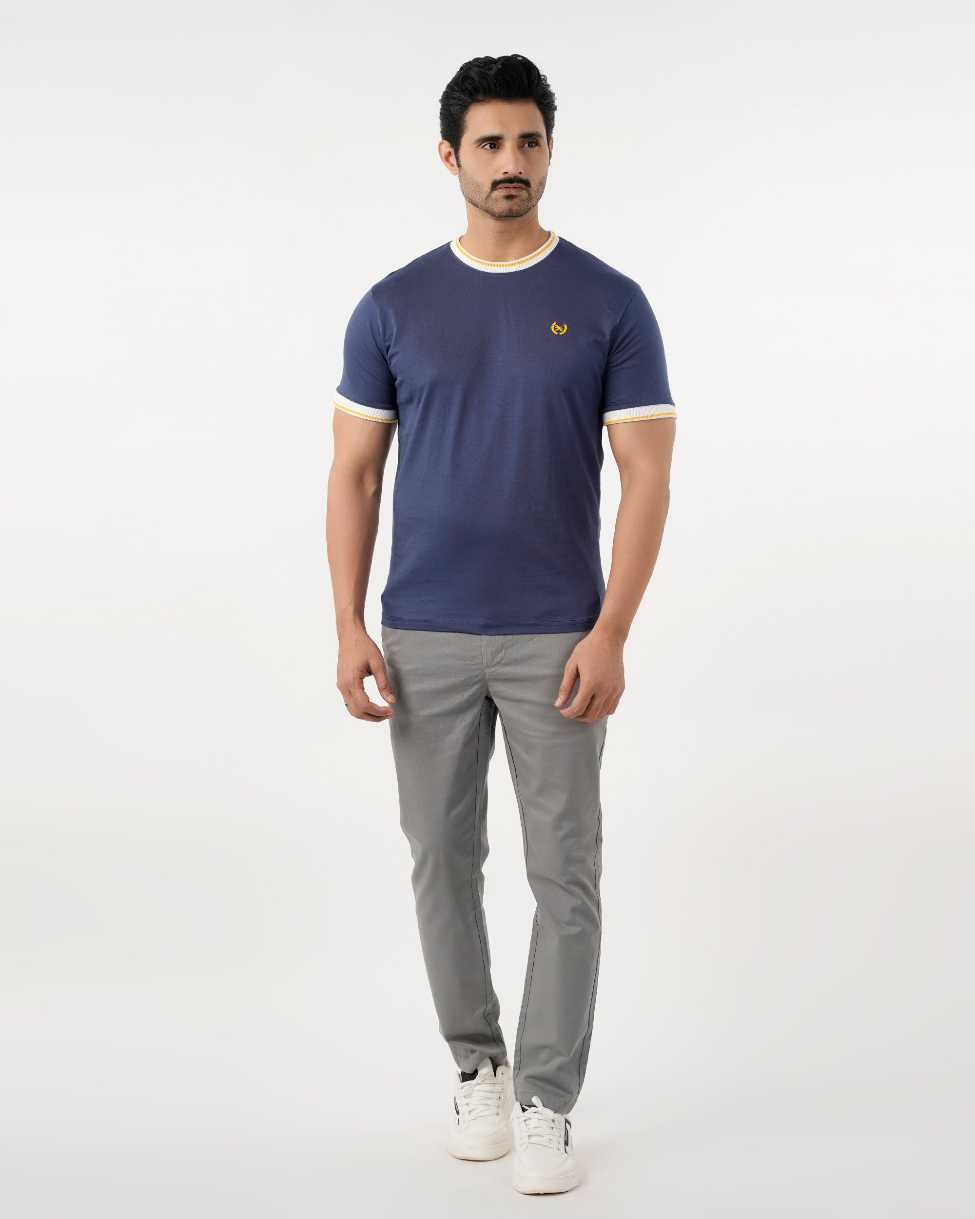 Eminent Men's Half Sleeves T-Shirt - Navy Blue, Men's T-Shirts & Polos, Eminent, Chase Value