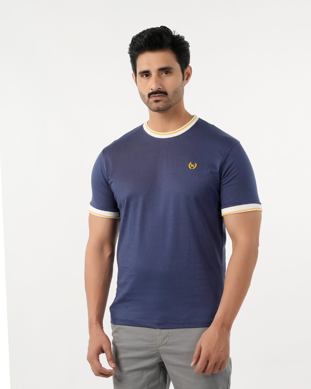 Eminent Men's Half Sleeves T-Shirt - Navy Blue, Men's T-Shirts & Polos, Eminent, Chase Value