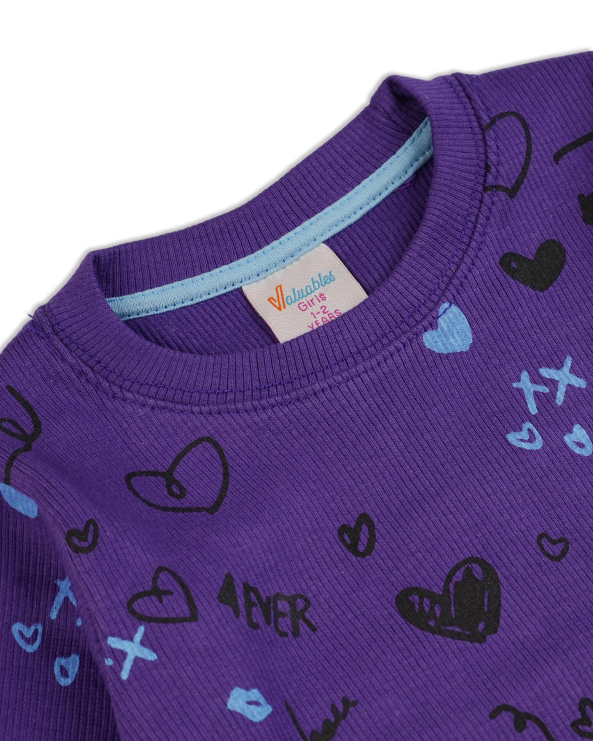 Valuables Girl’s Sweatshirt, Girls Hoodies & Sweat Shirts, Chase Value, Chase Value