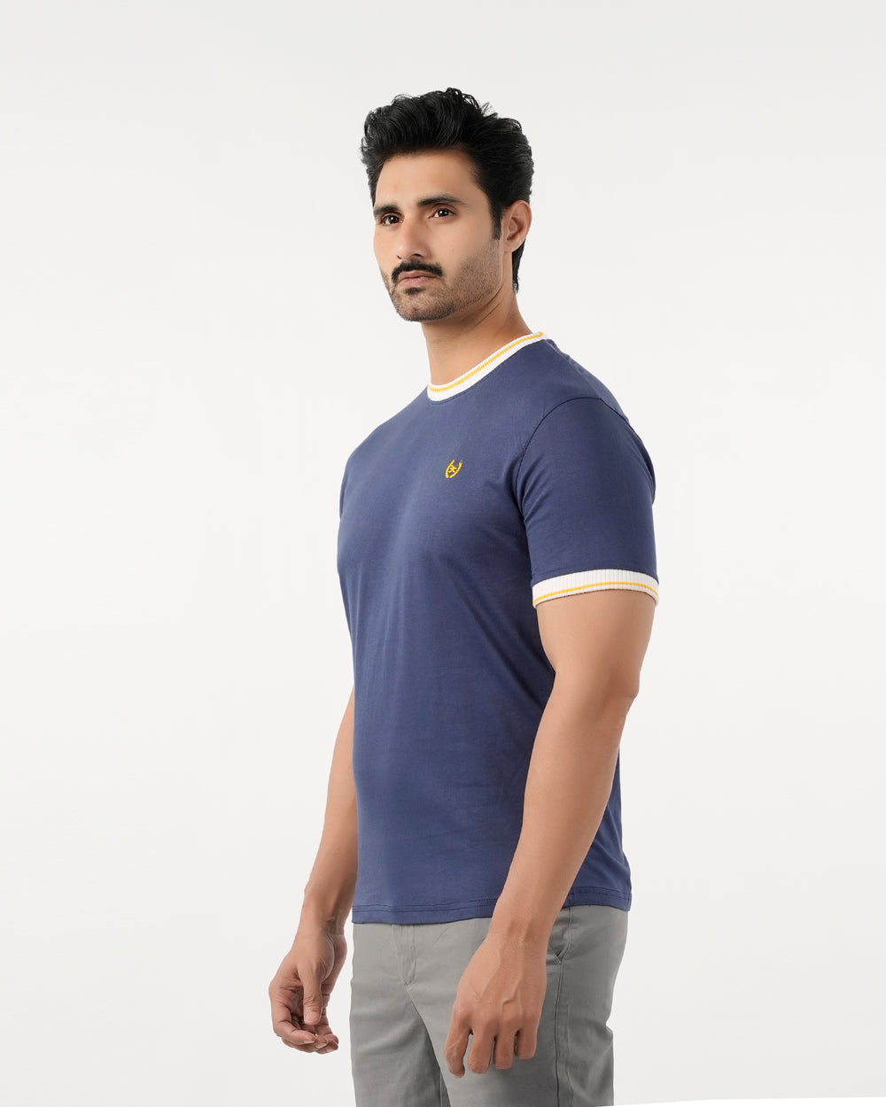 Eminent Men's Half Sleeves T-Shirt - Navy Blue, Men's T-Shirts & Polos, Eminent, Chase Value