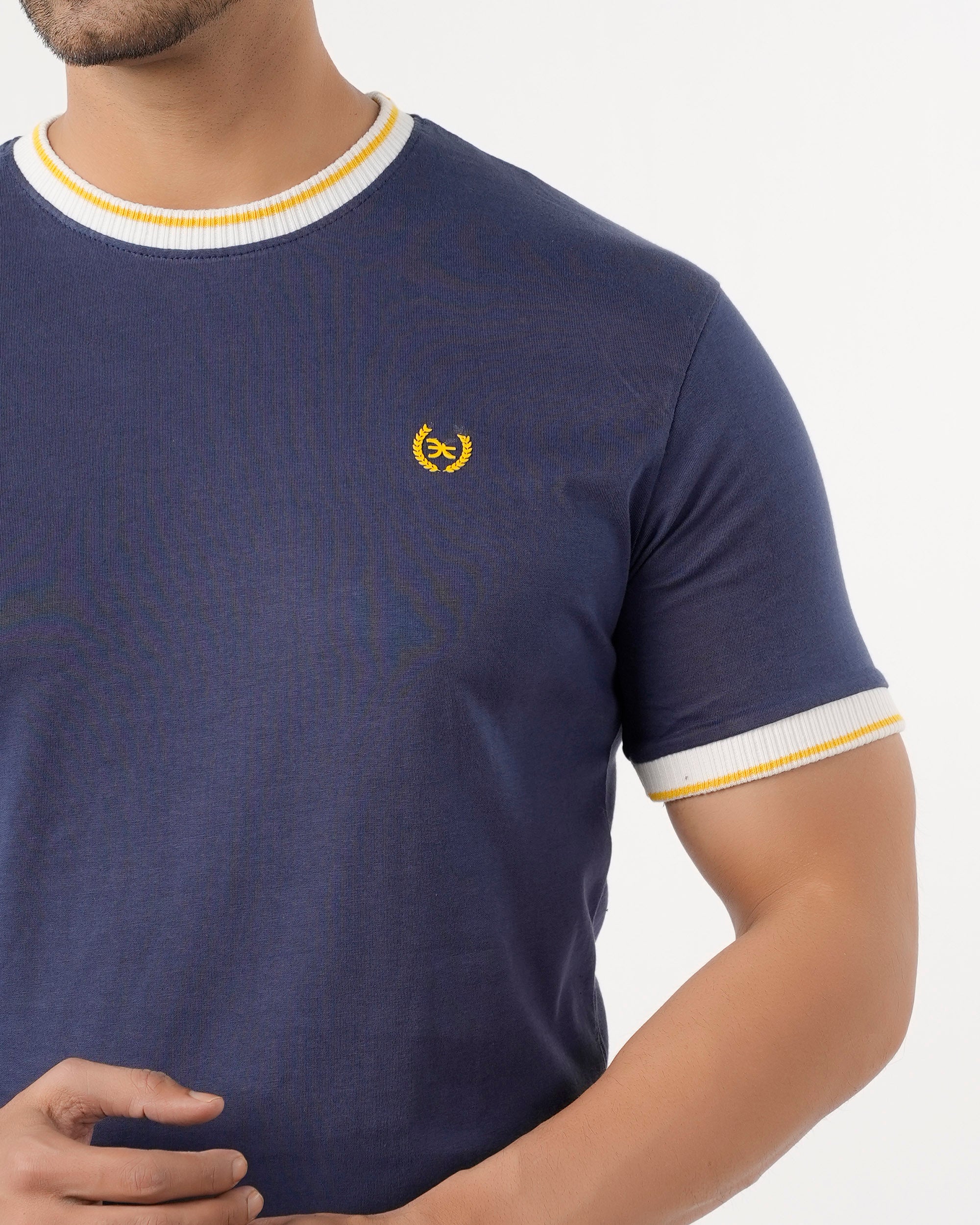 Eminent Men's Half Sleeves T-Shirt - Navy Blue, Men's T-Shirts & Polos, Eminent, Chase Value