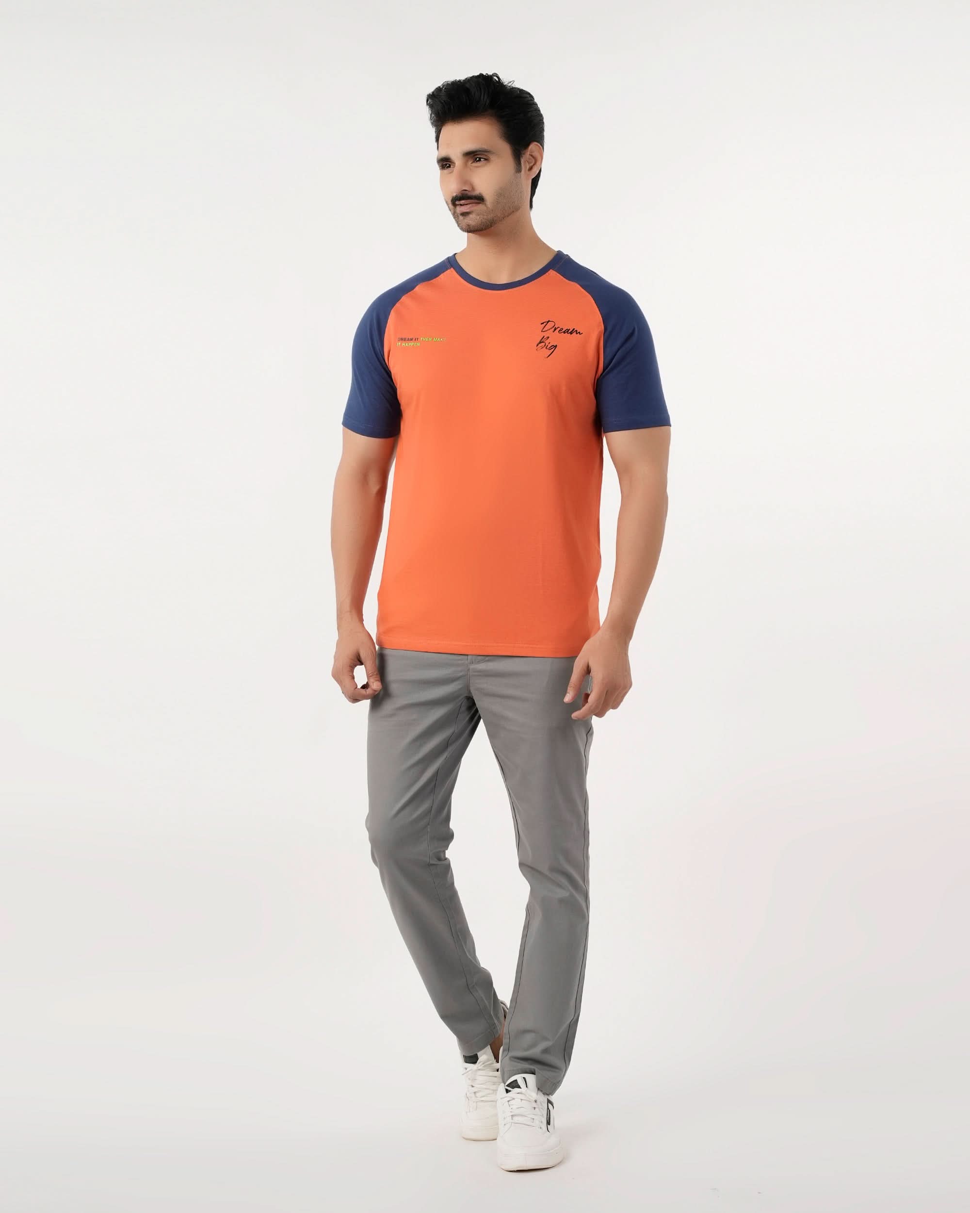 Eminent Men's Round Neck Half Sleeves Printed T-Shirt, Men's T-Shirts & Polos, Eminent, Chase Value