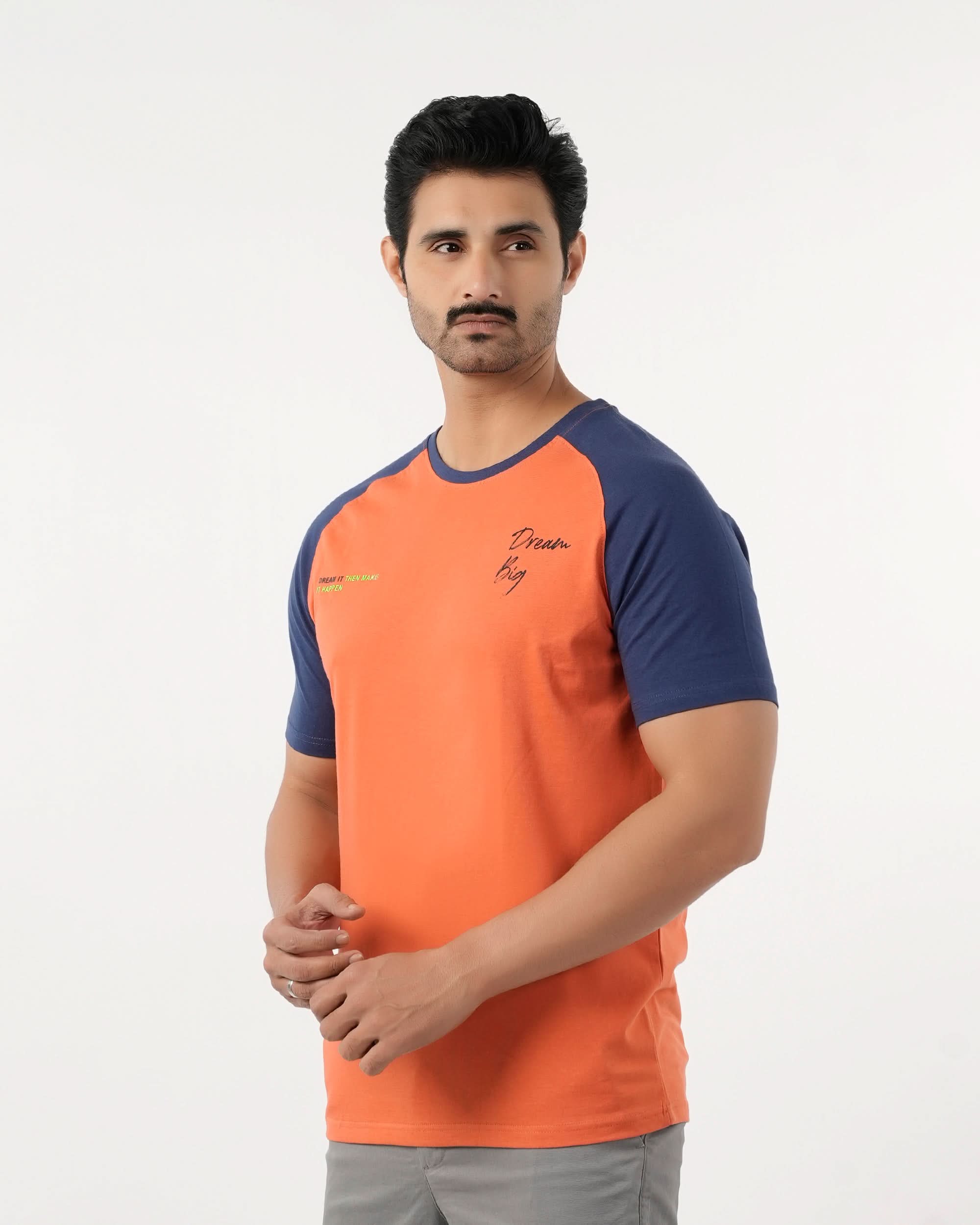 Eminent Men's Round Neck Half Sleeves Printed T-Shirt, Men's T-Shirts & Polos, Eminent, Chase Value