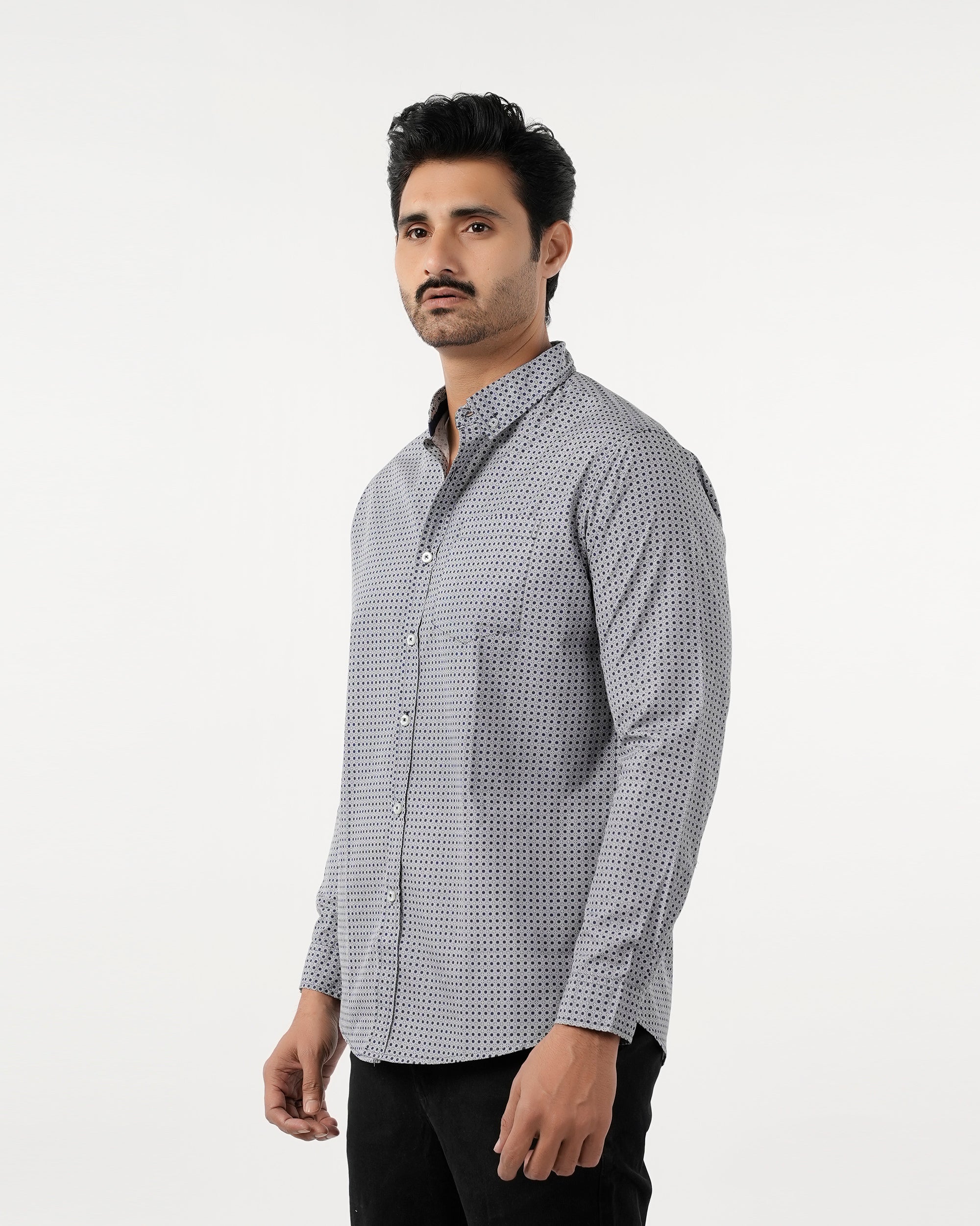 Eminent Men's Casual Printed Shirt - Navy Blue, Men's Shirts, Eminent, Chase Value
