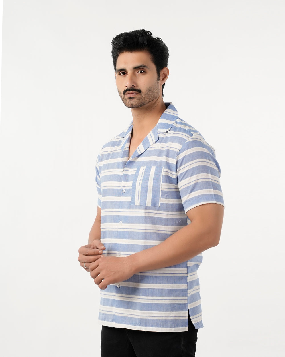Eminent Men's Casual Half Sleeves Strip Shirt - Stripe, Men's Shirts, Eminent, Chase Value