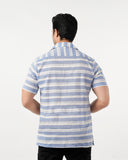 Eminent Men's Casual Half Sleeves Strip Shirt - Stripe, Men's Shirts, Eminent, Chase Value