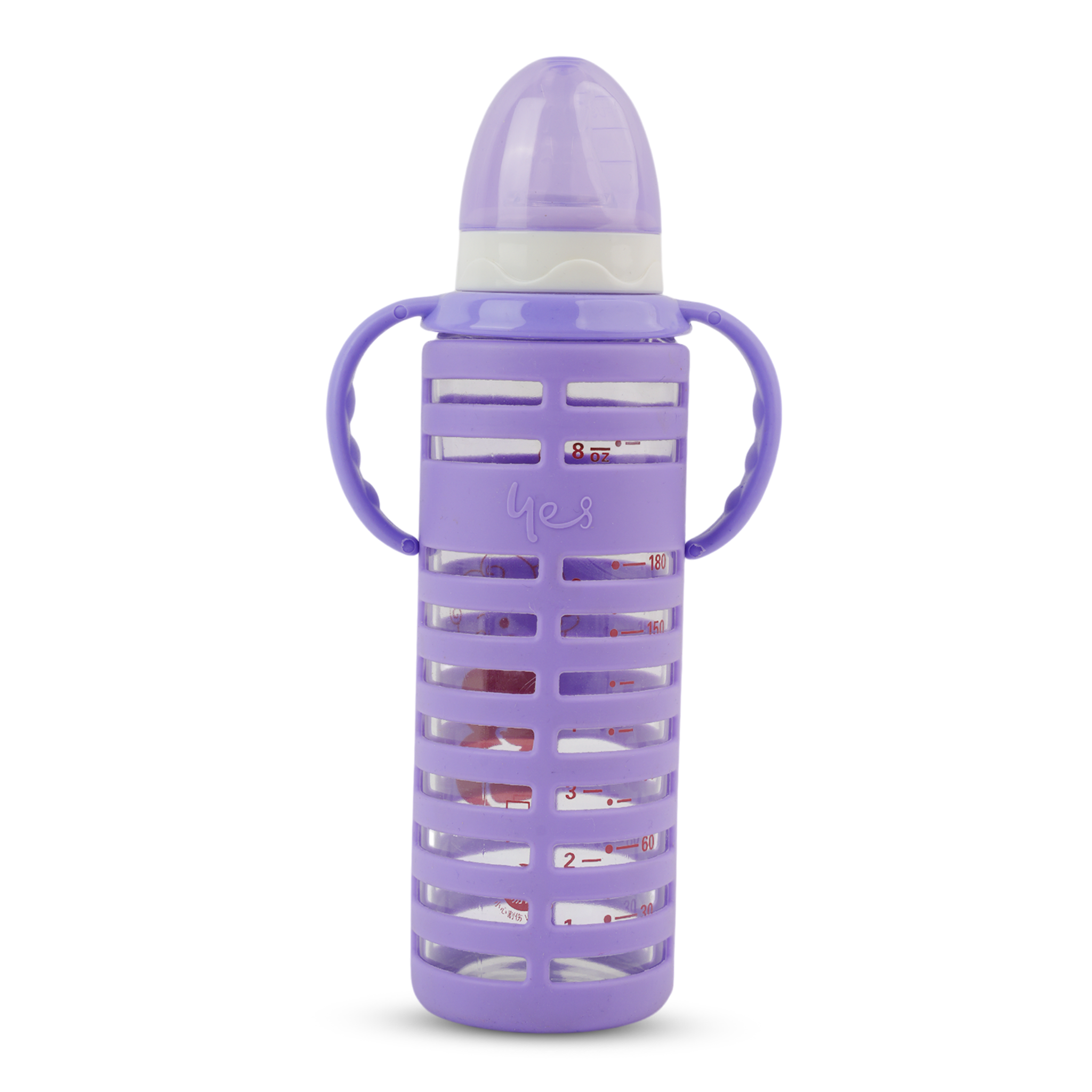 Yes Glass Bottle 240Ml, Feeding Supplies, Chase Value, Chase Value
