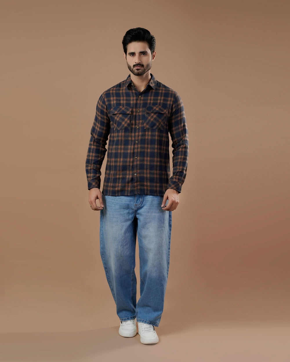 Eminent Men's Casual Flannel Check Shirt, Men's Shirts, Eminent, Chase Value