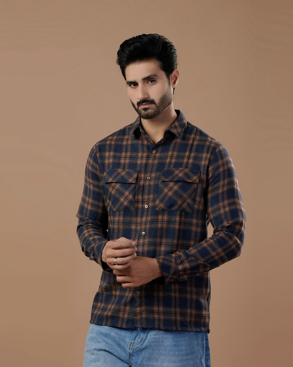 Eminent Men's Casual Flannel Check Shirt, Men's Shirts, Eminent, Chase Value