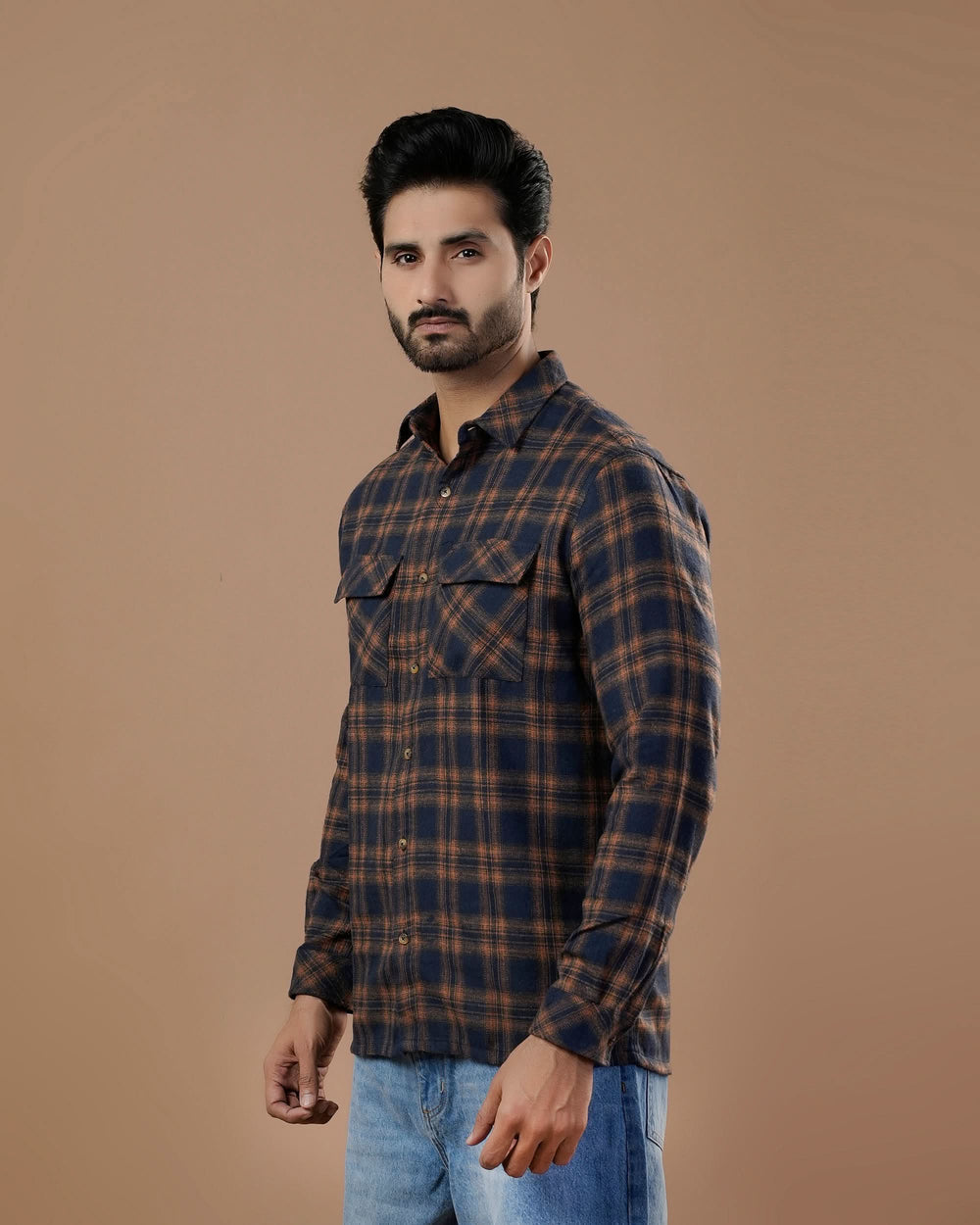 Eminent Men's Casual Flannel Check Shirt, Men's Shirts, Eminent, Chase Value