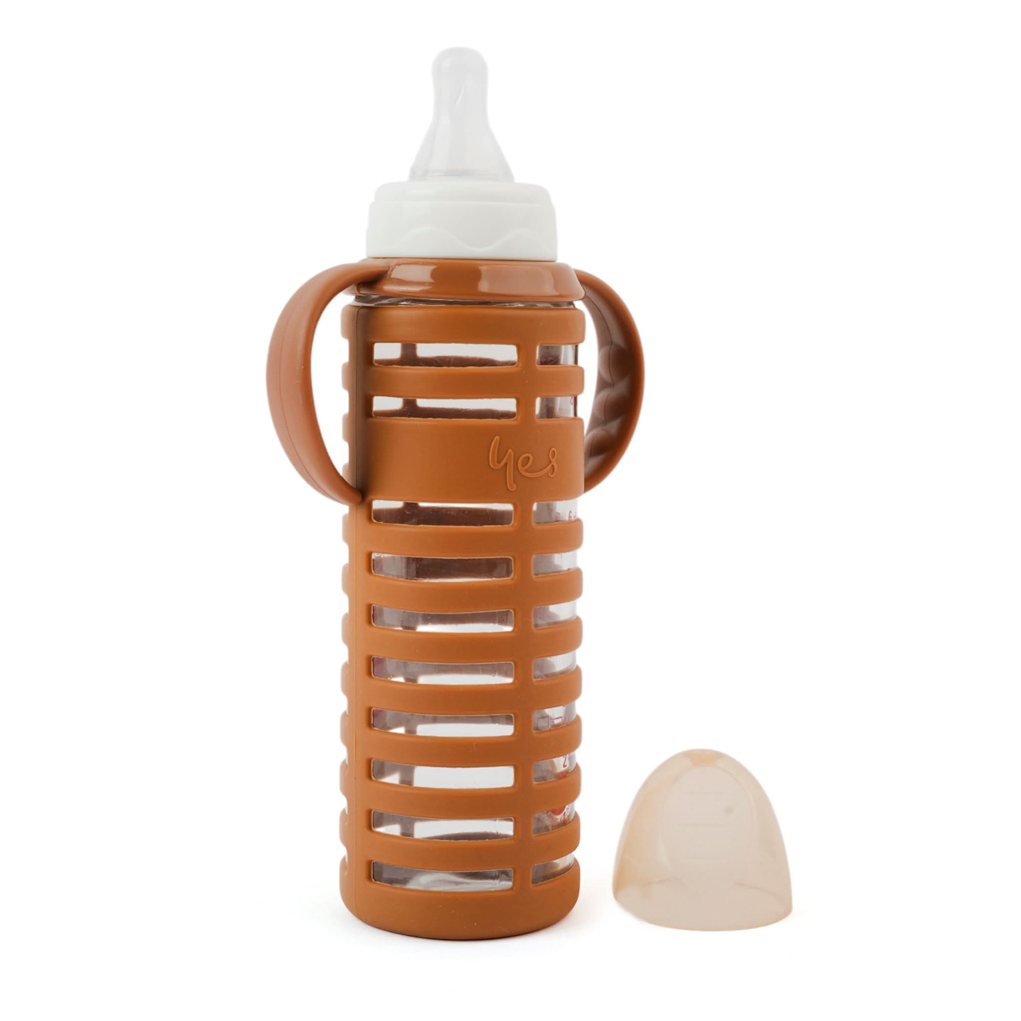 Yes Glass Bottle 240Ml, Feeding Supplies, Chase Value, Chase Value