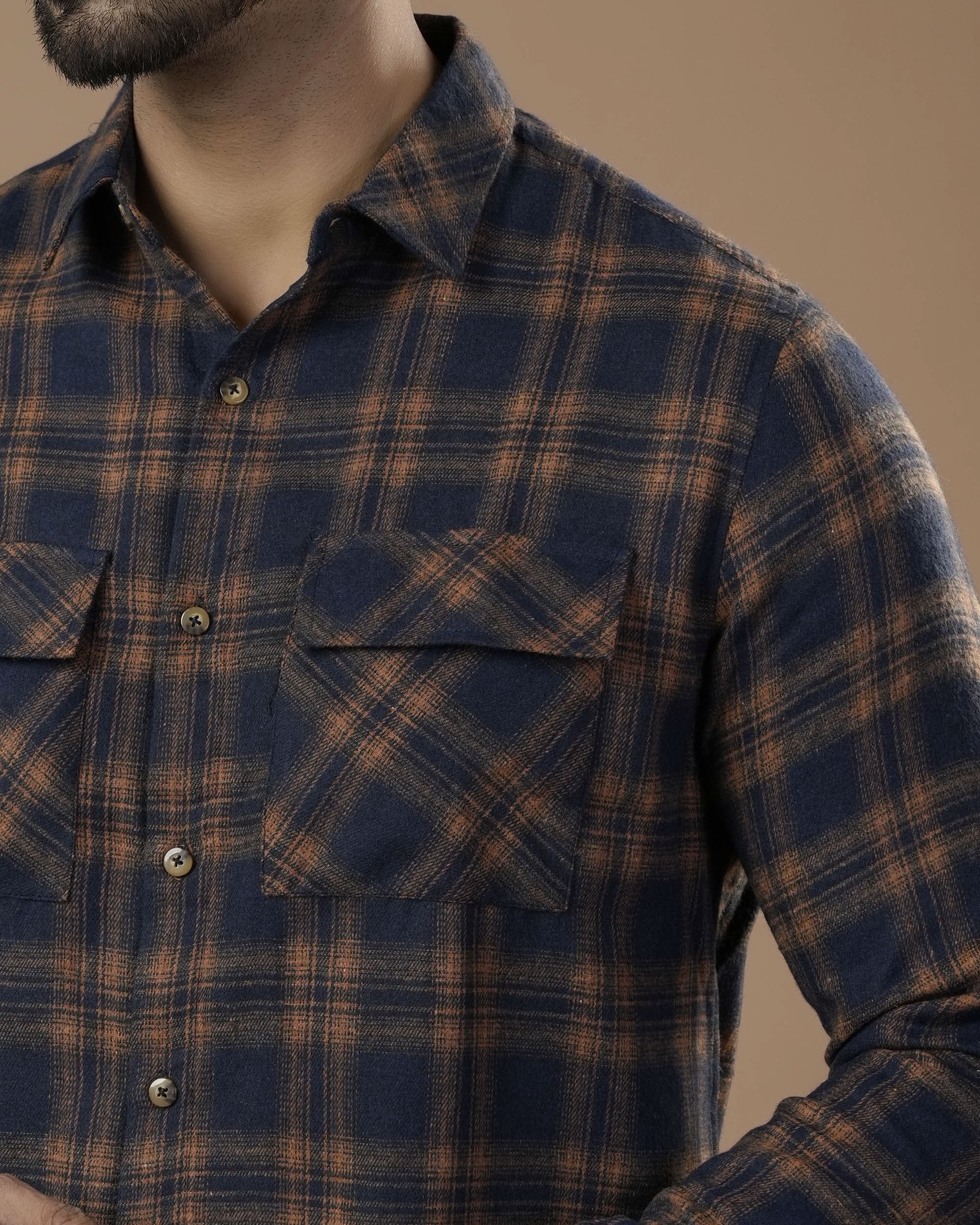 Eminent Men's Casual Flannel Check Shirt, Men's Shirts, Eminent, Chase Value